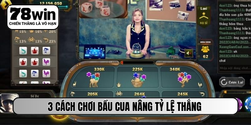 3 cách chơi bầu cua nâng tỷ lệ thắng